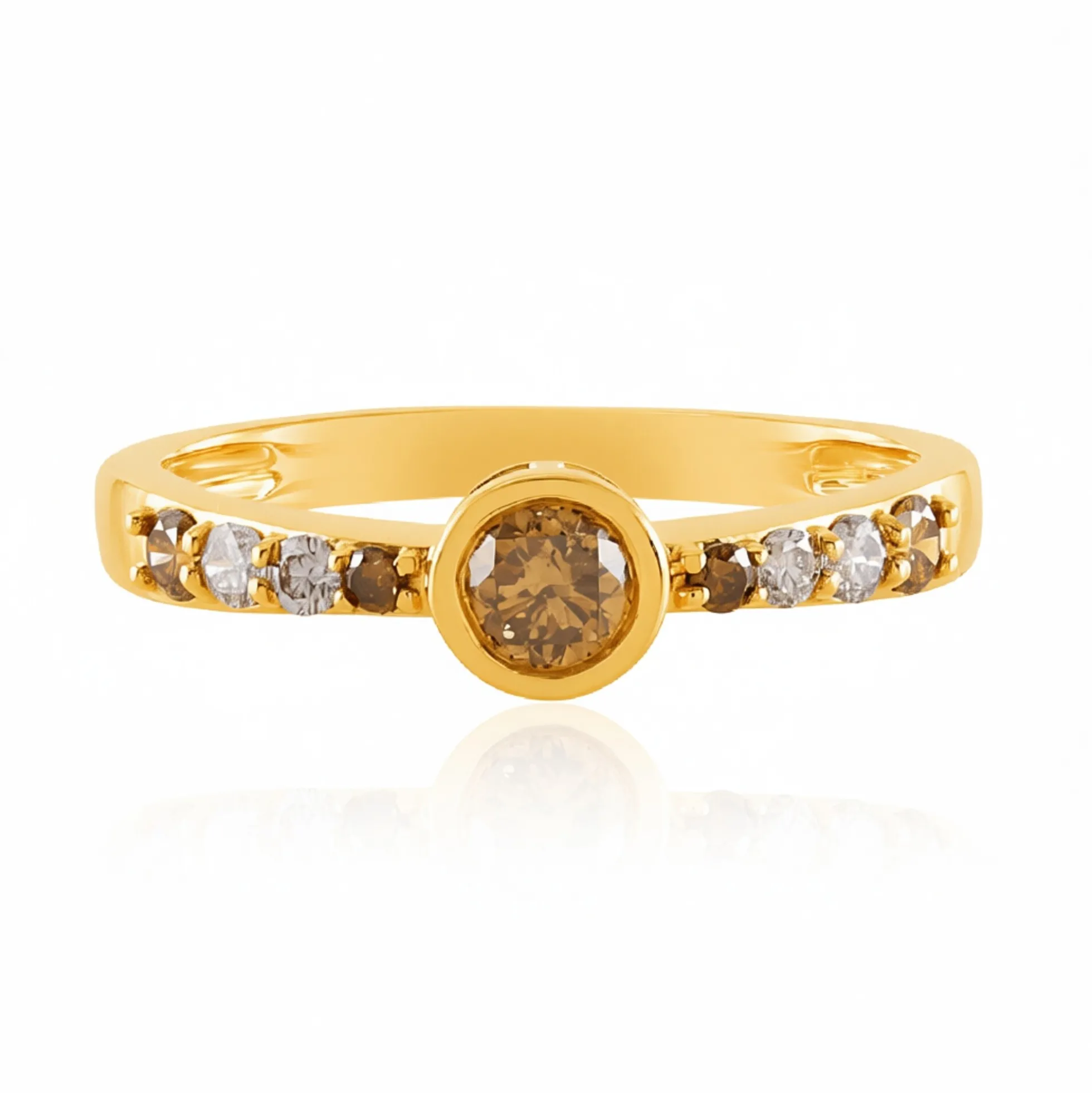 I2 Champagner-Brillant-Goldring