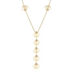 I2 Champagner-Brillant-Silbercollier
