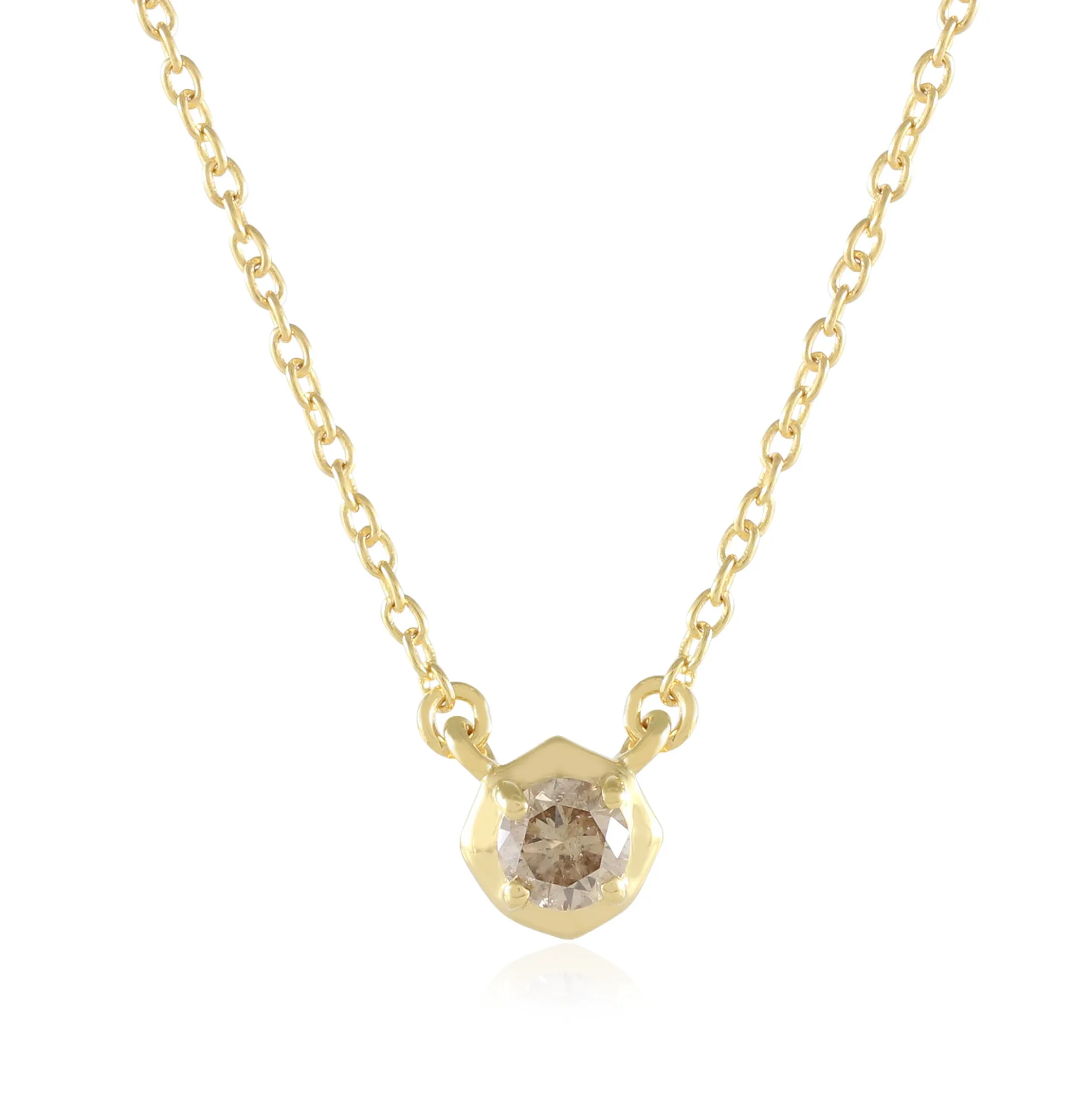 I3 Champagner-Brillant-Silbercollier