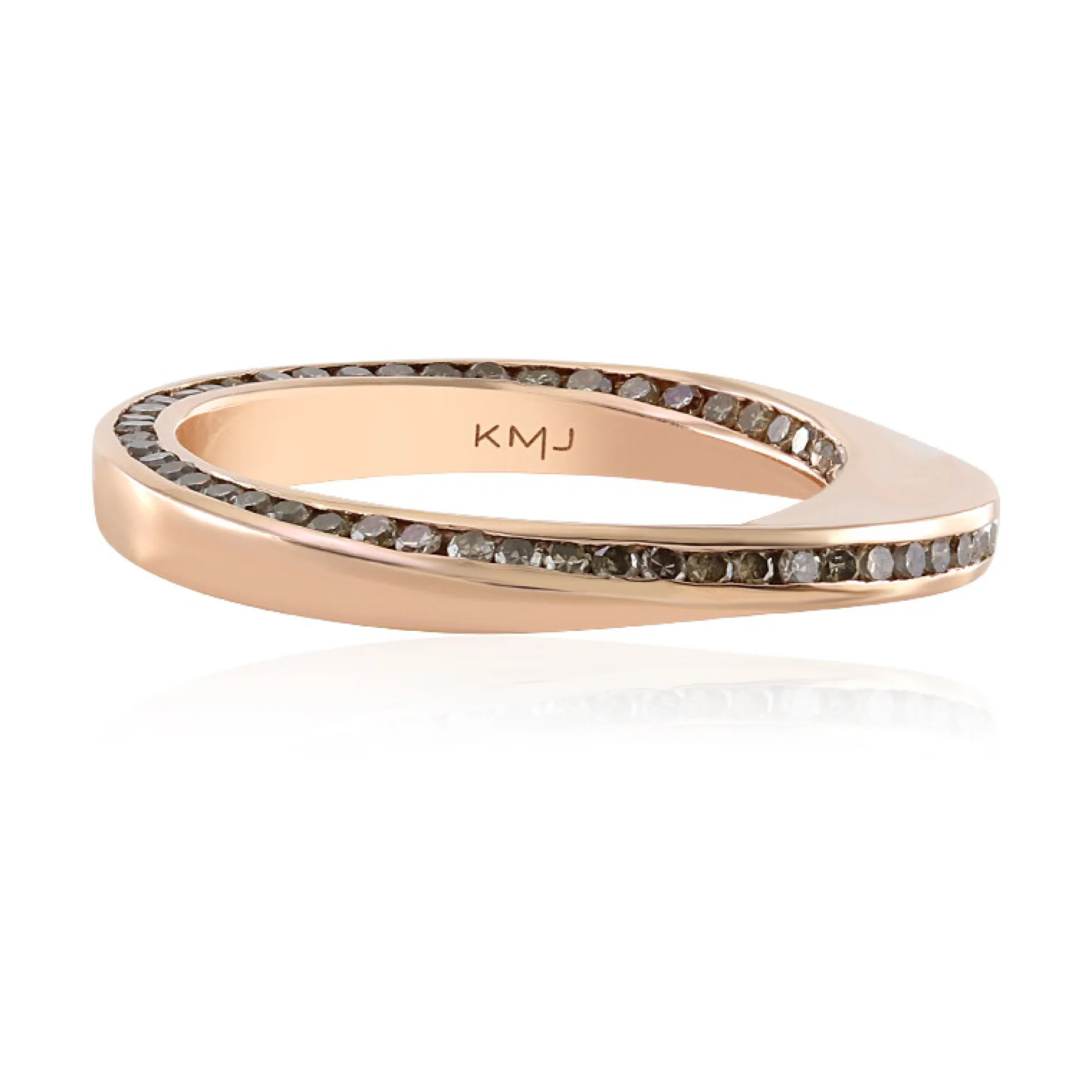 I2 Champagner-Diamant-Goldring