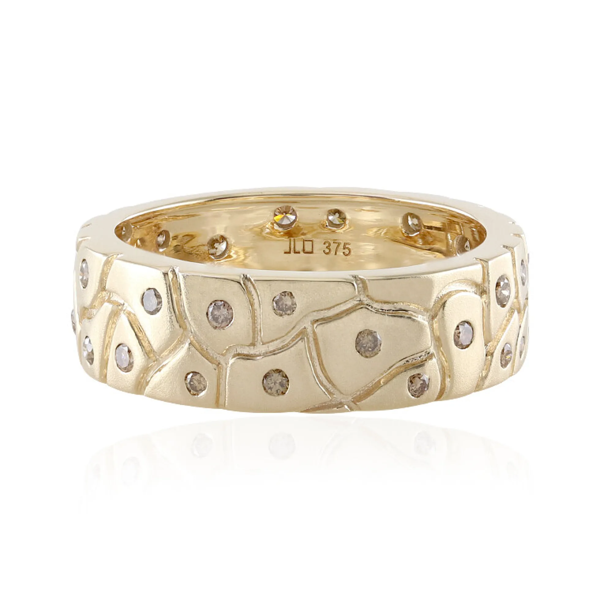 I3 Champagner-Diamant-Goldring