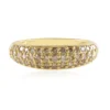 I2 Champagner-Diamant-Silberring