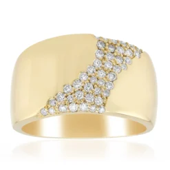 I1 (G) Brillant-Silberring