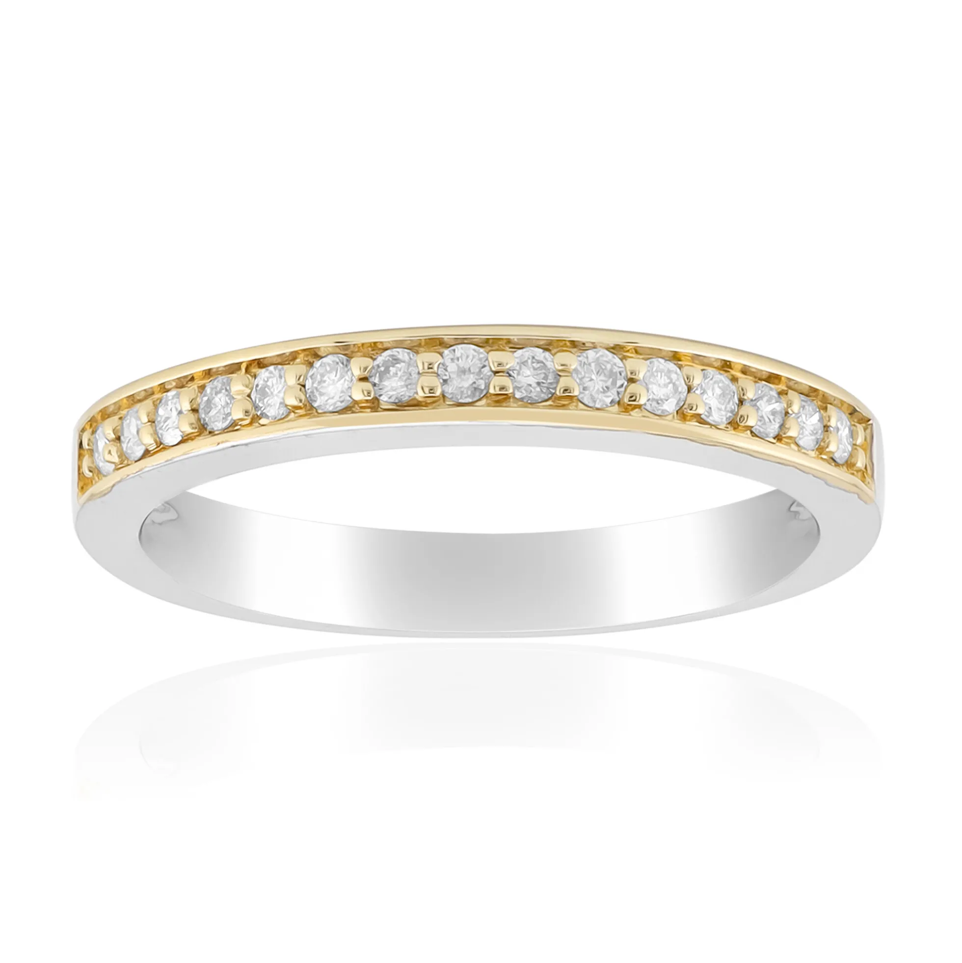 I1 (G) Brillant-Silberring