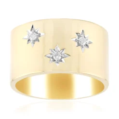 I1 (G) Brillant-Silberring