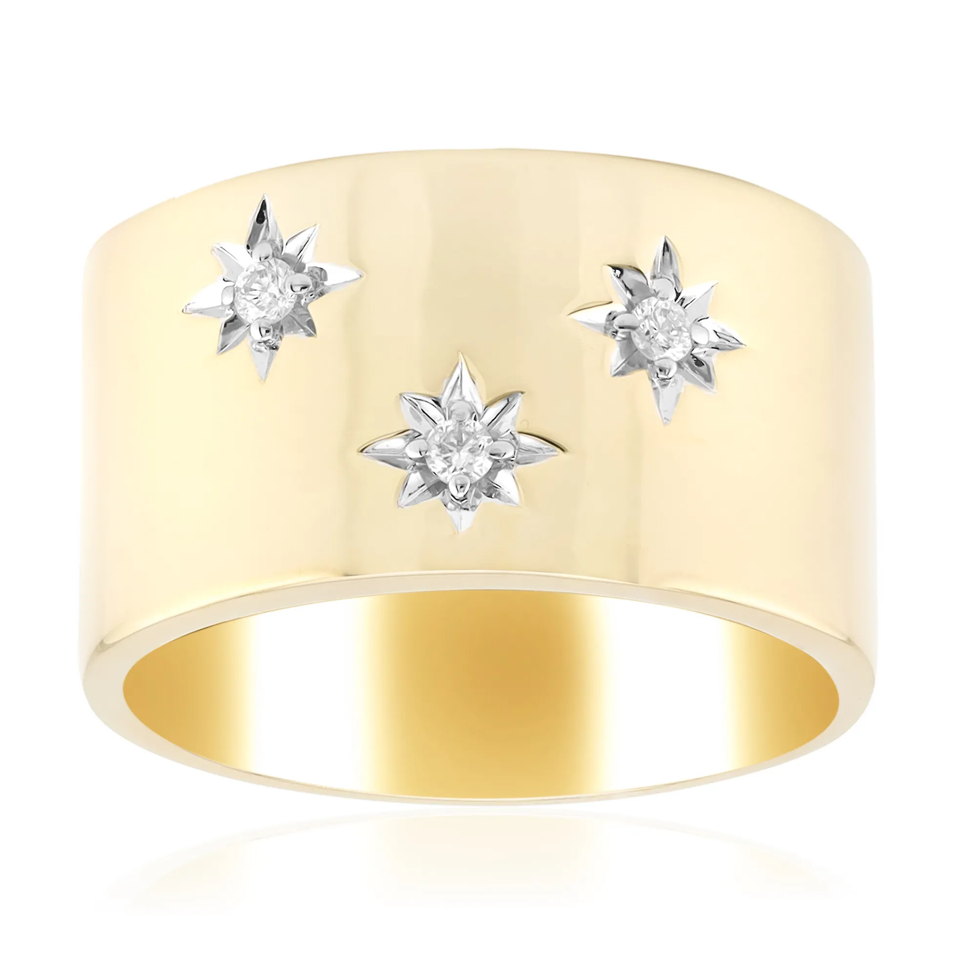 I1 (G) Brillant-Silberring