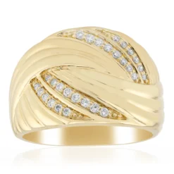 I1 (G) Brillant-Silberring