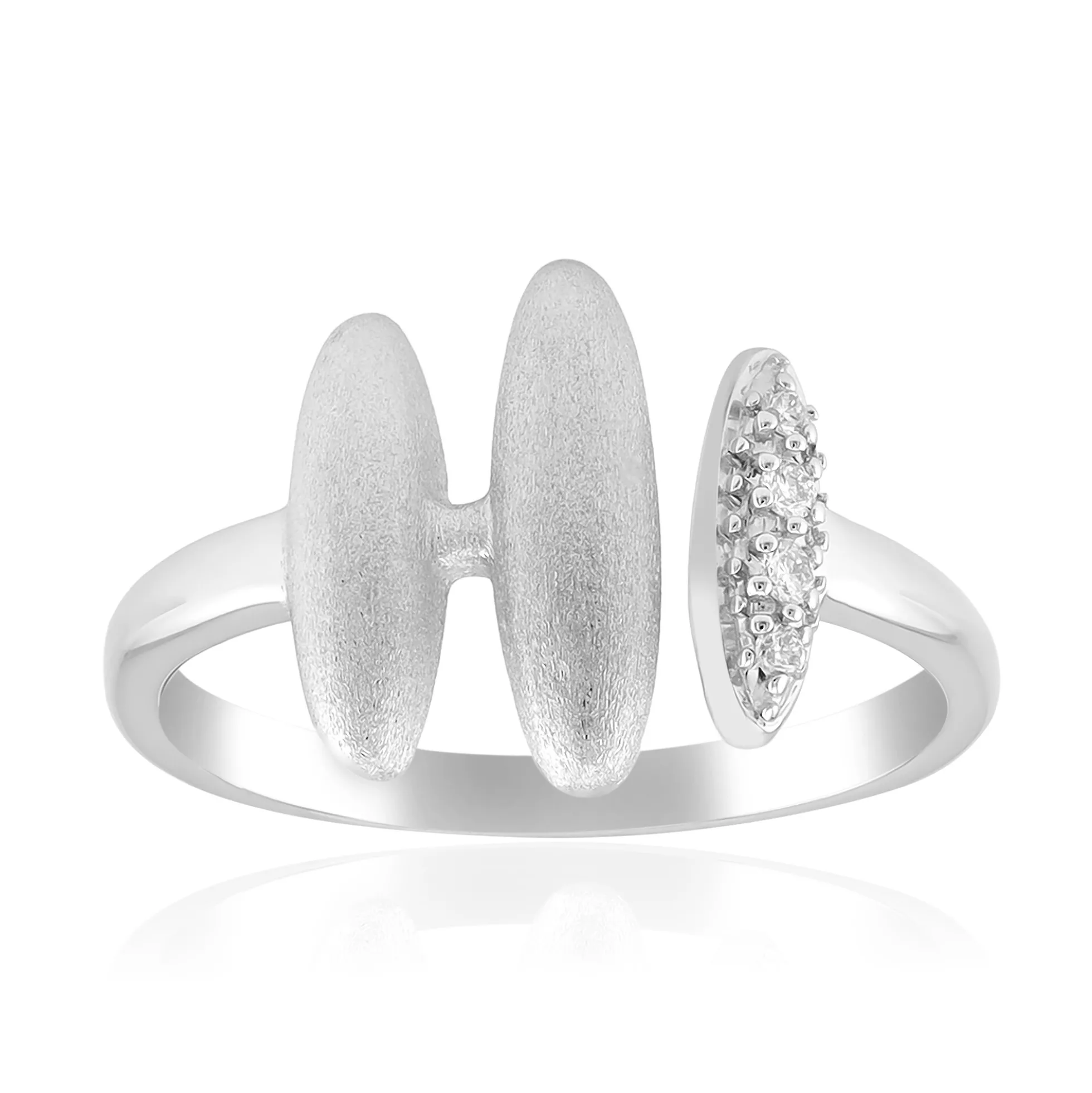 I1 (G) Brillant-Silberring