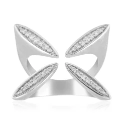 I1 (G) Brillant-Silberring