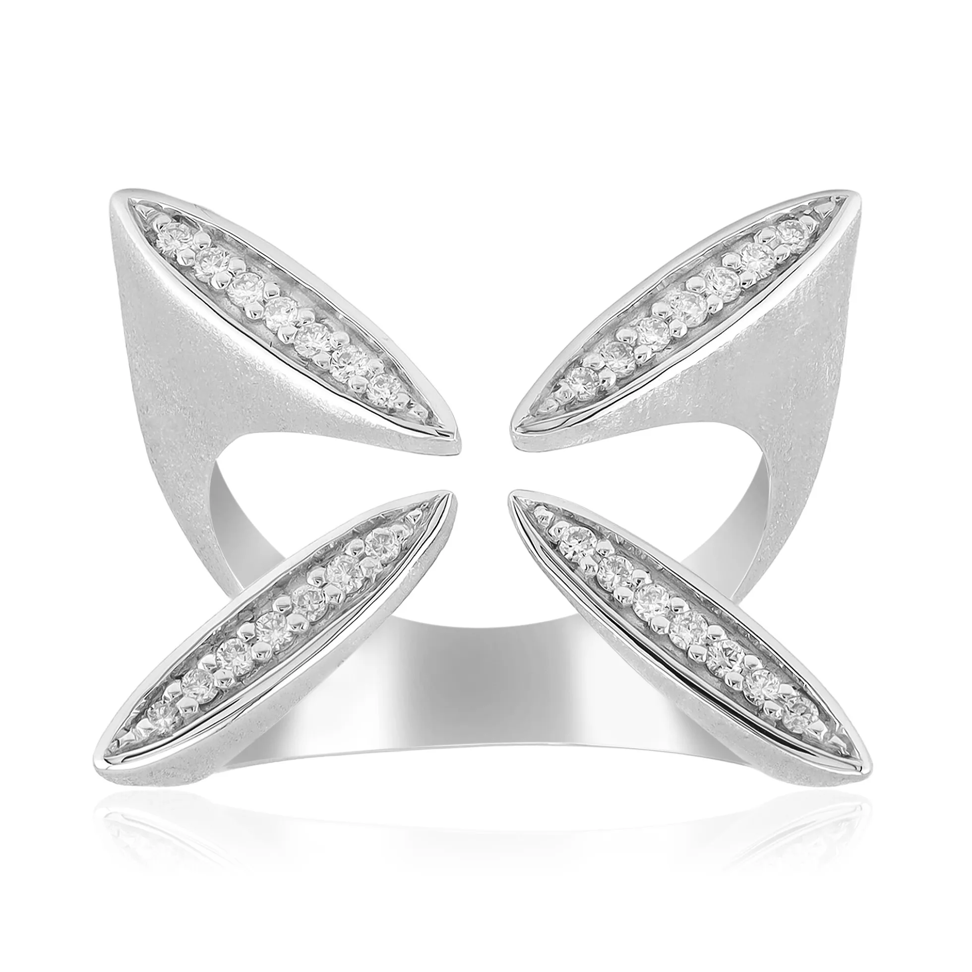 I1 (G) Brillant-Silberring