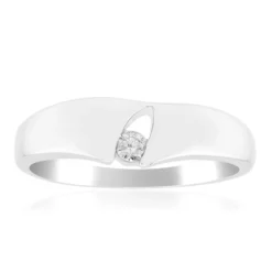 I1 (G) Brillant-Silberring