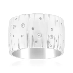 I1 (G) Brillant-Silberring