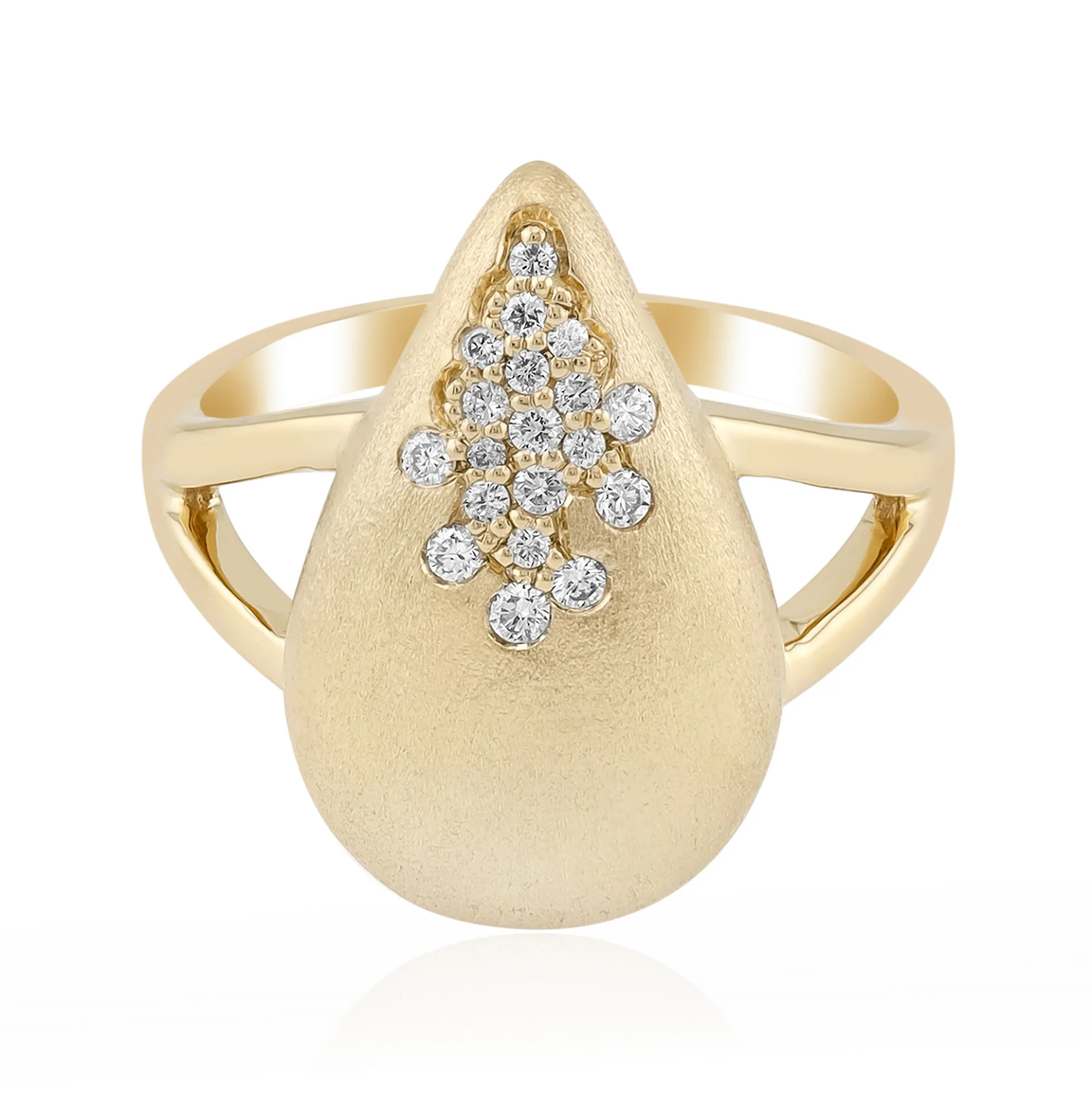 I1 (G) Brillant-Silberring