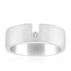 I1 (G) Brillant-Silberring