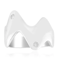 I1 (G) Brillant-Silberring