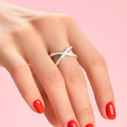 I1 (G) Brillant-Silberring