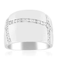 I1 (G) Brillant-Silberring