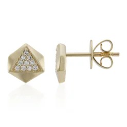 I1 (H) Diamant-Goldohrringe