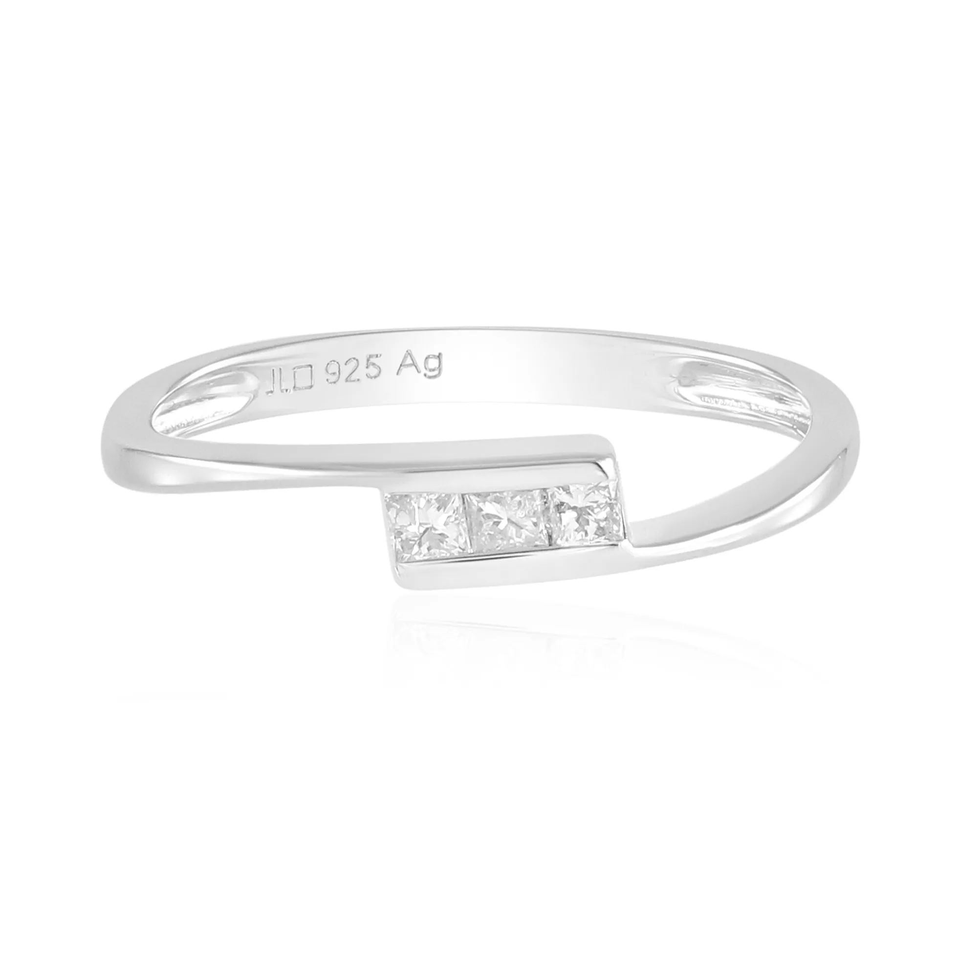 I3 (H) Diamant-Silberring