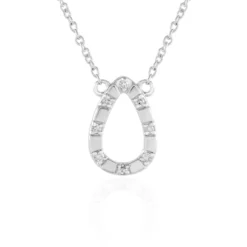 I2 (I) Diamant-Silbercollier