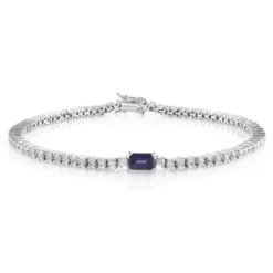 Iolith-Silberarmband