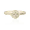 I2 Schokoladen-Brillant-Goldring