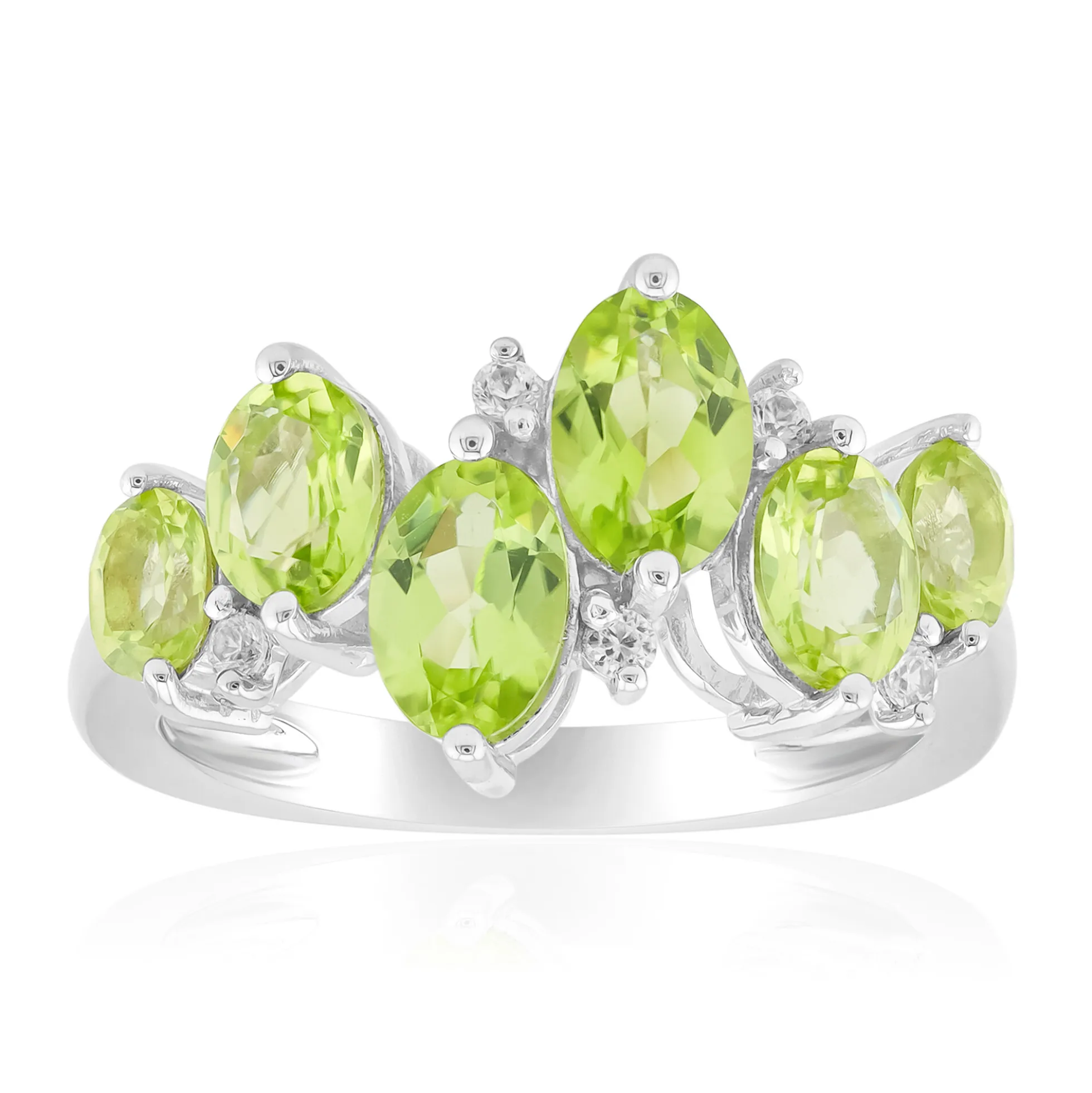 Jilin-Peridot-Silberring