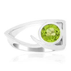 Jilin-Peridot-Silberring