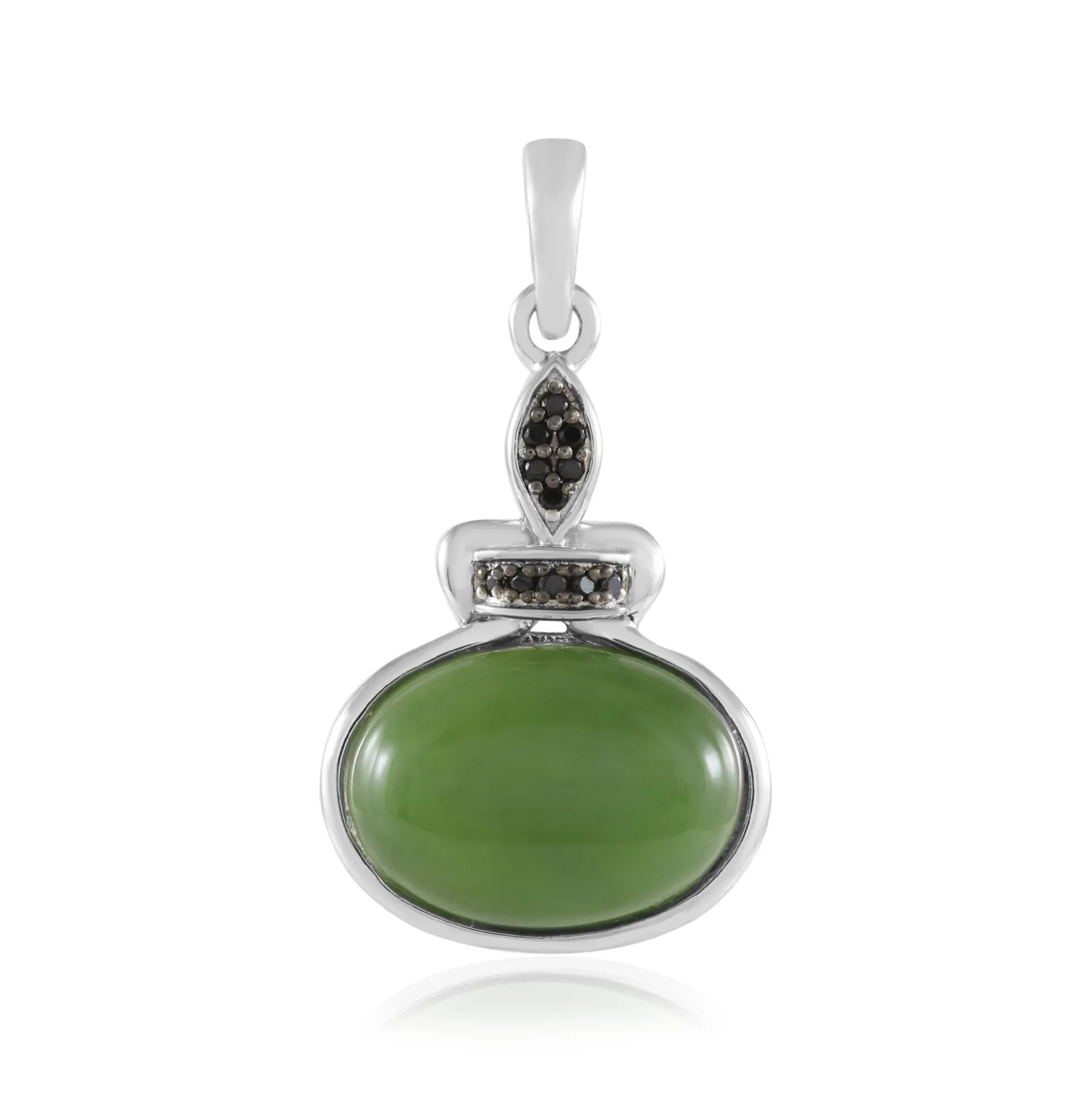 Kanadische Jade-Silberanhänger