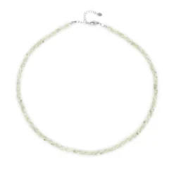 Kanadische Jade-Silberhalskette