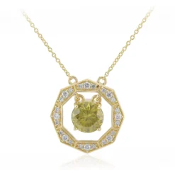 Kanadischer Sphalerit-Goldcollier