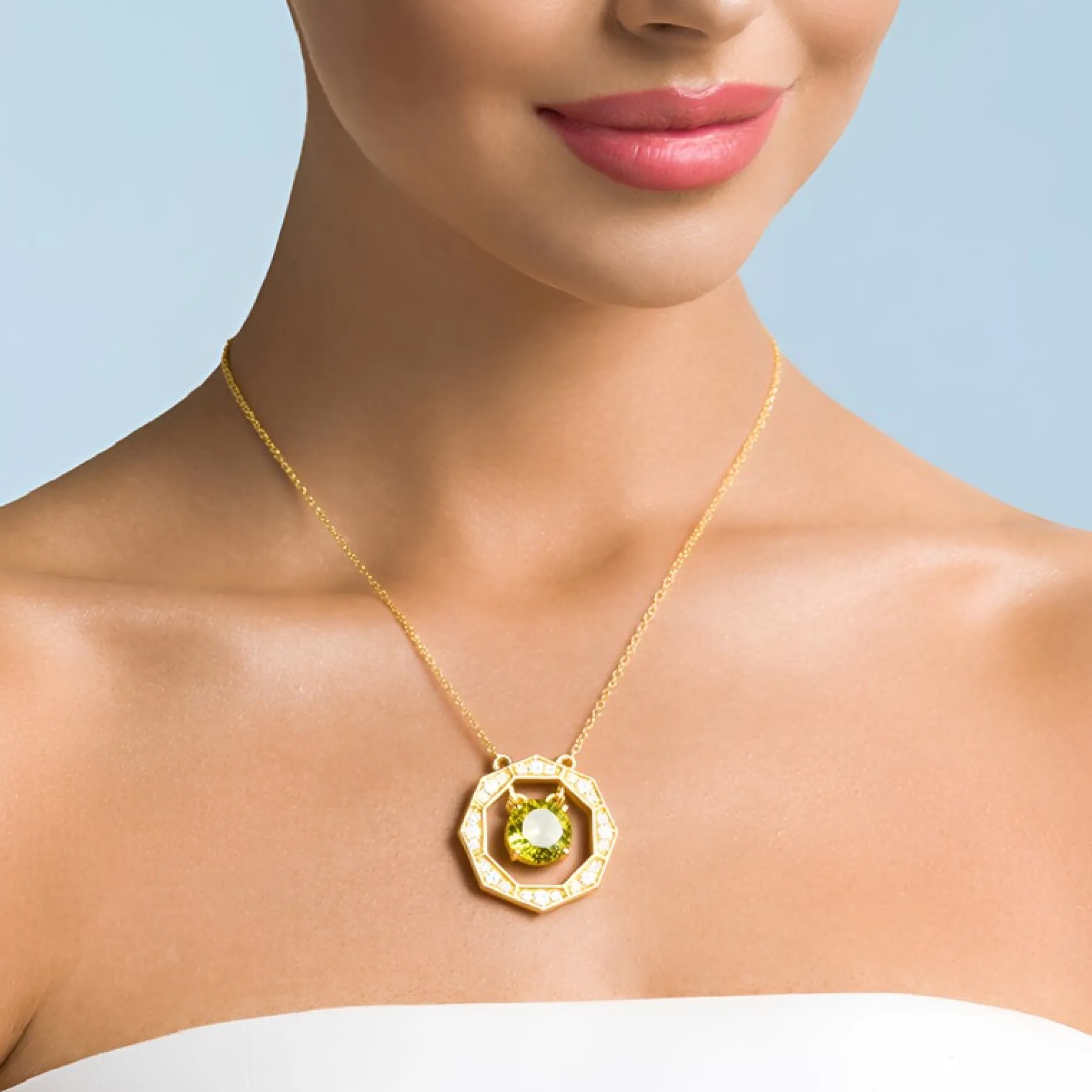 Kanadischer Sphalerit-Goldcollier