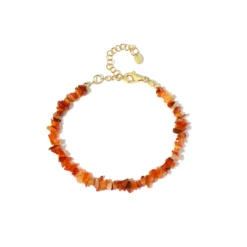 Karneol-Silberarmband