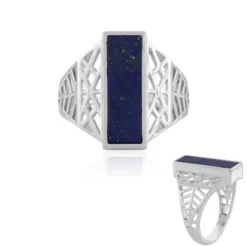 Lapislazuli-Silberring