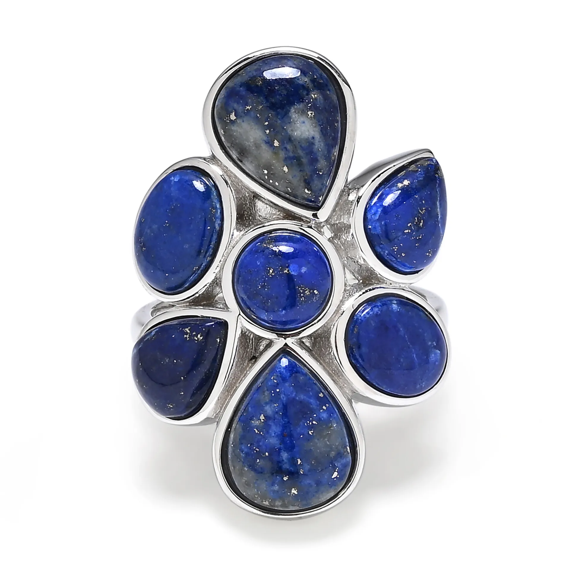 Lapislazuli-Silberring