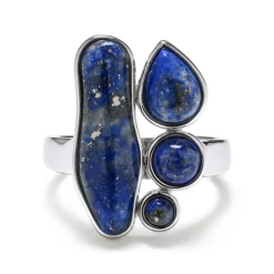 Lapislazuli-Silberring