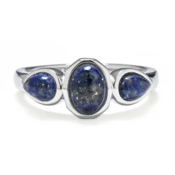 Lapislazuli-Silberring