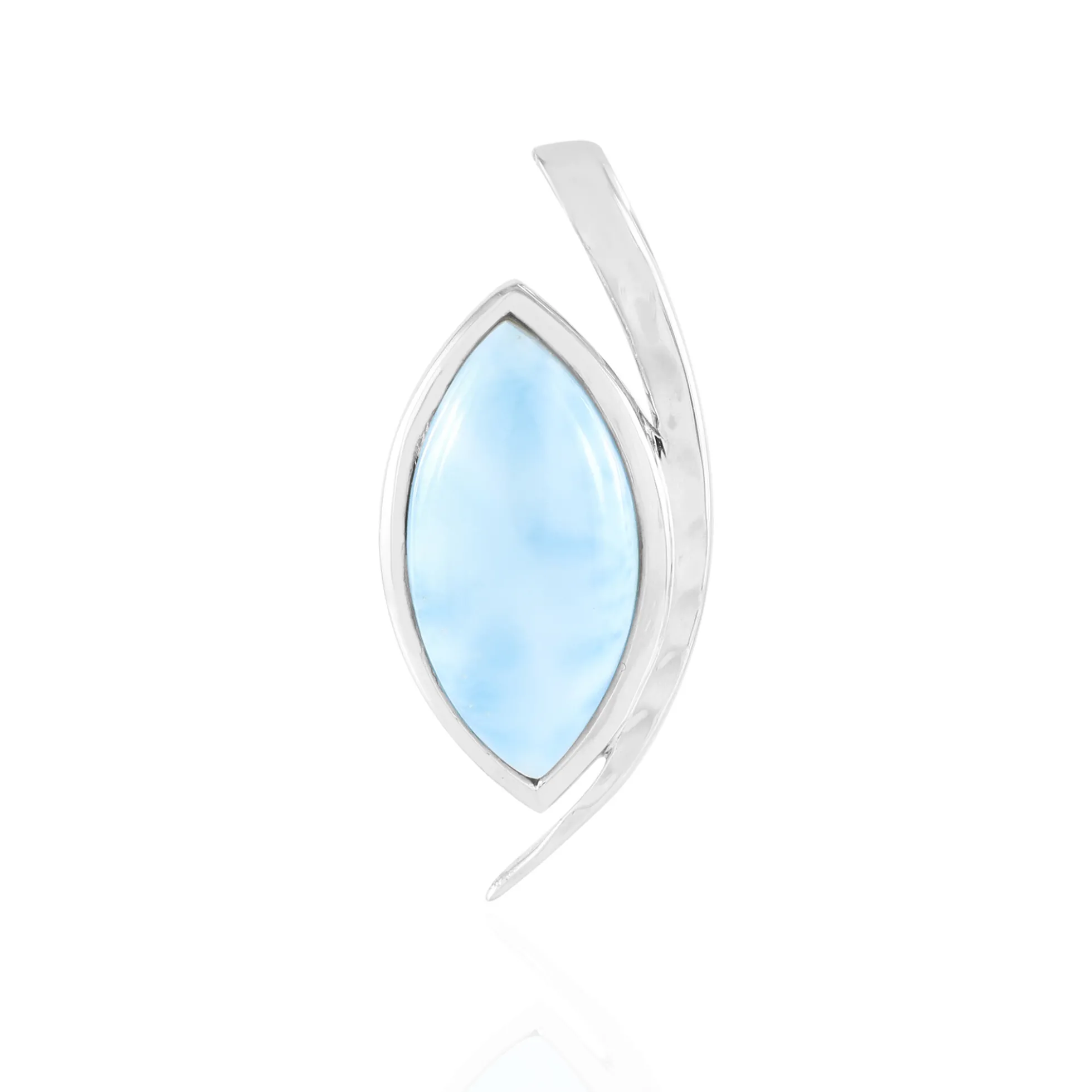 Larimar-Silberanhänger
