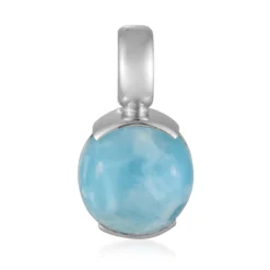 Larimar-Silberanhänger