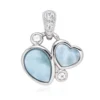 Larimar-Silberanhänger