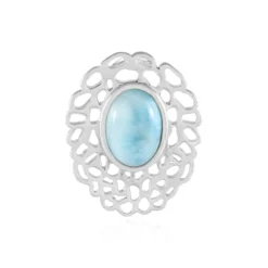 Larimar-Silberanhänger