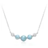 Larimar-Silbercollier