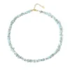 Larimar-Silberhalskette