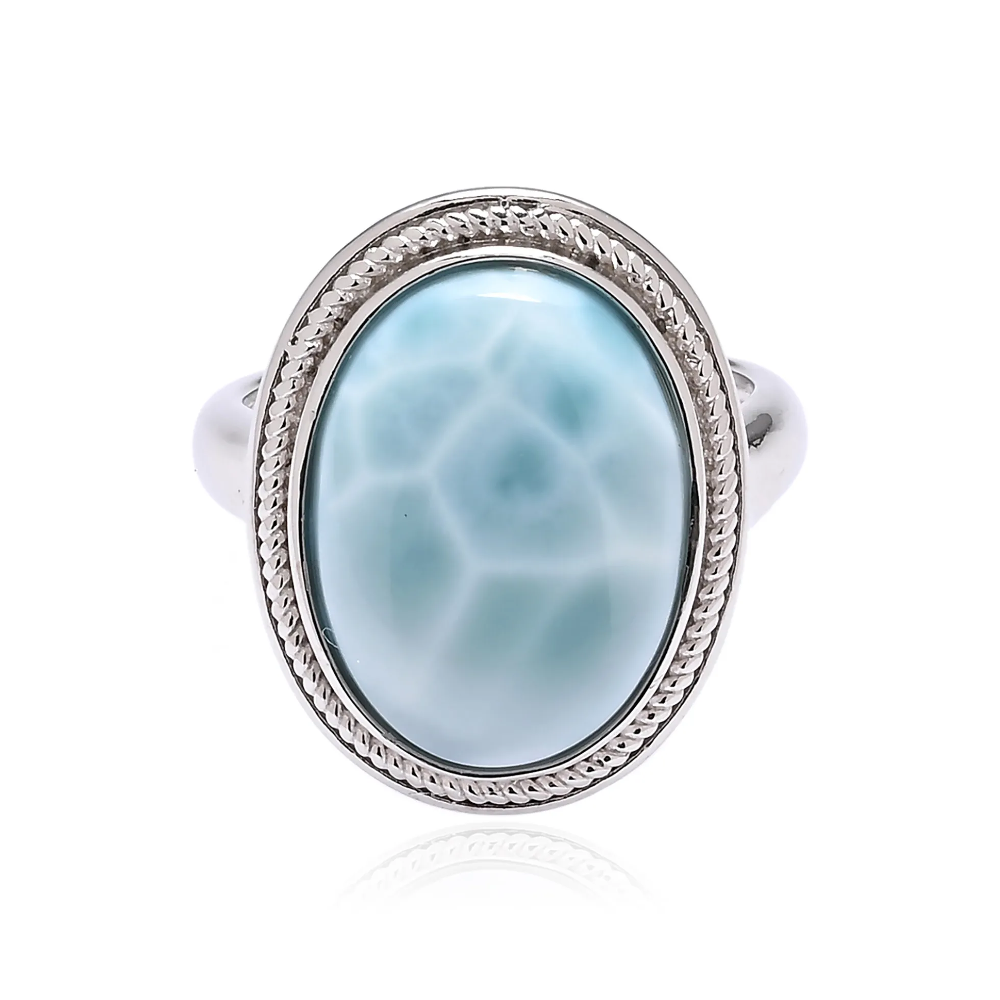 Larimar-Silberring