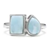 Larimar-Silberring