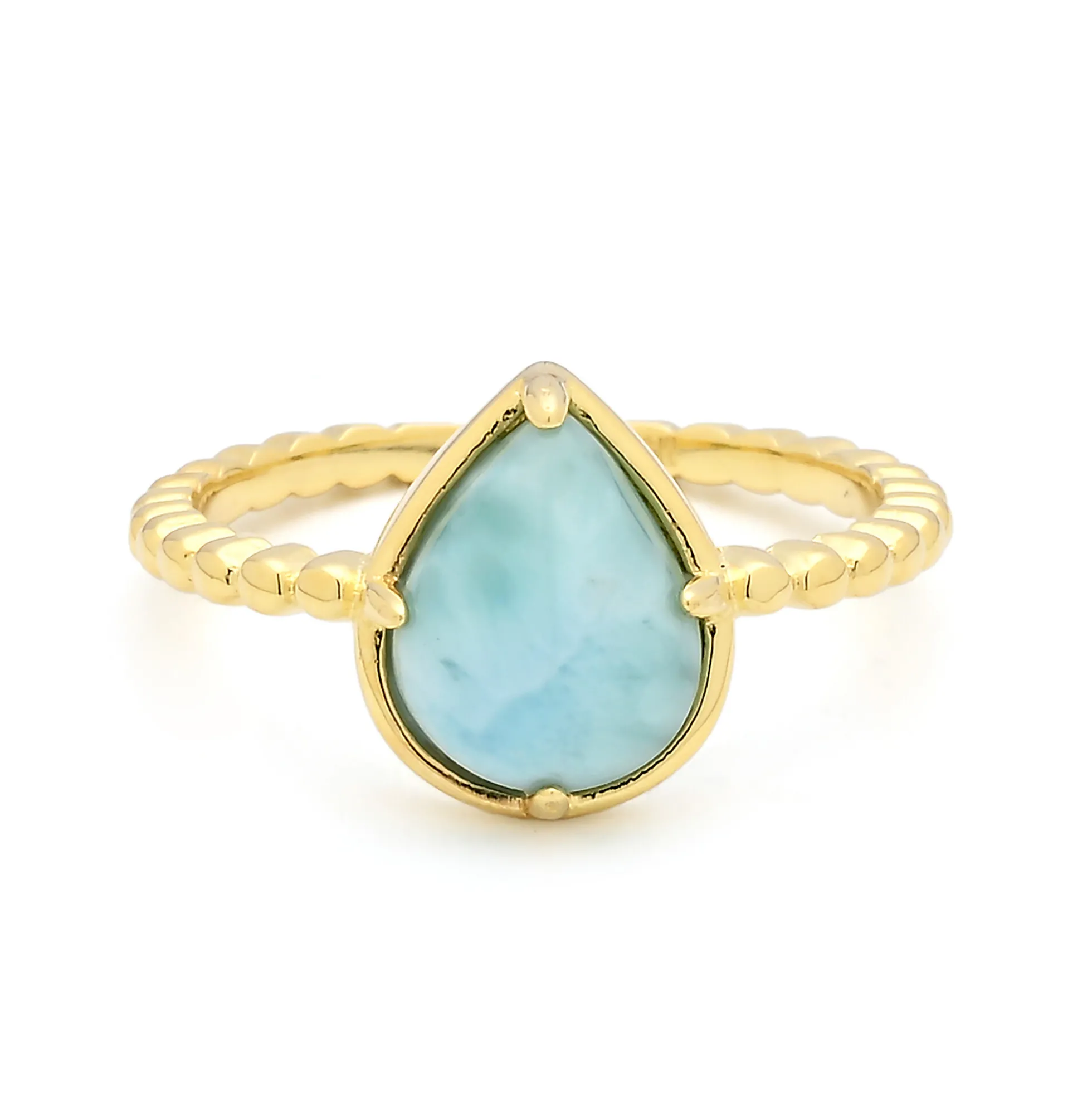 Larimar-Silberring
