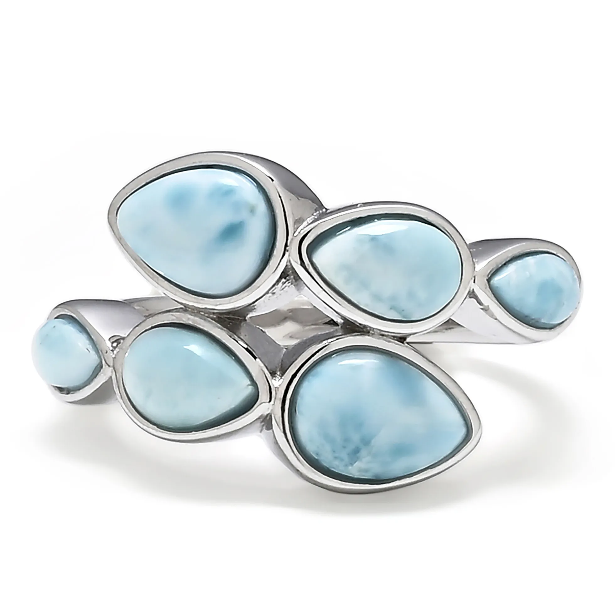 Larimar-Silberring