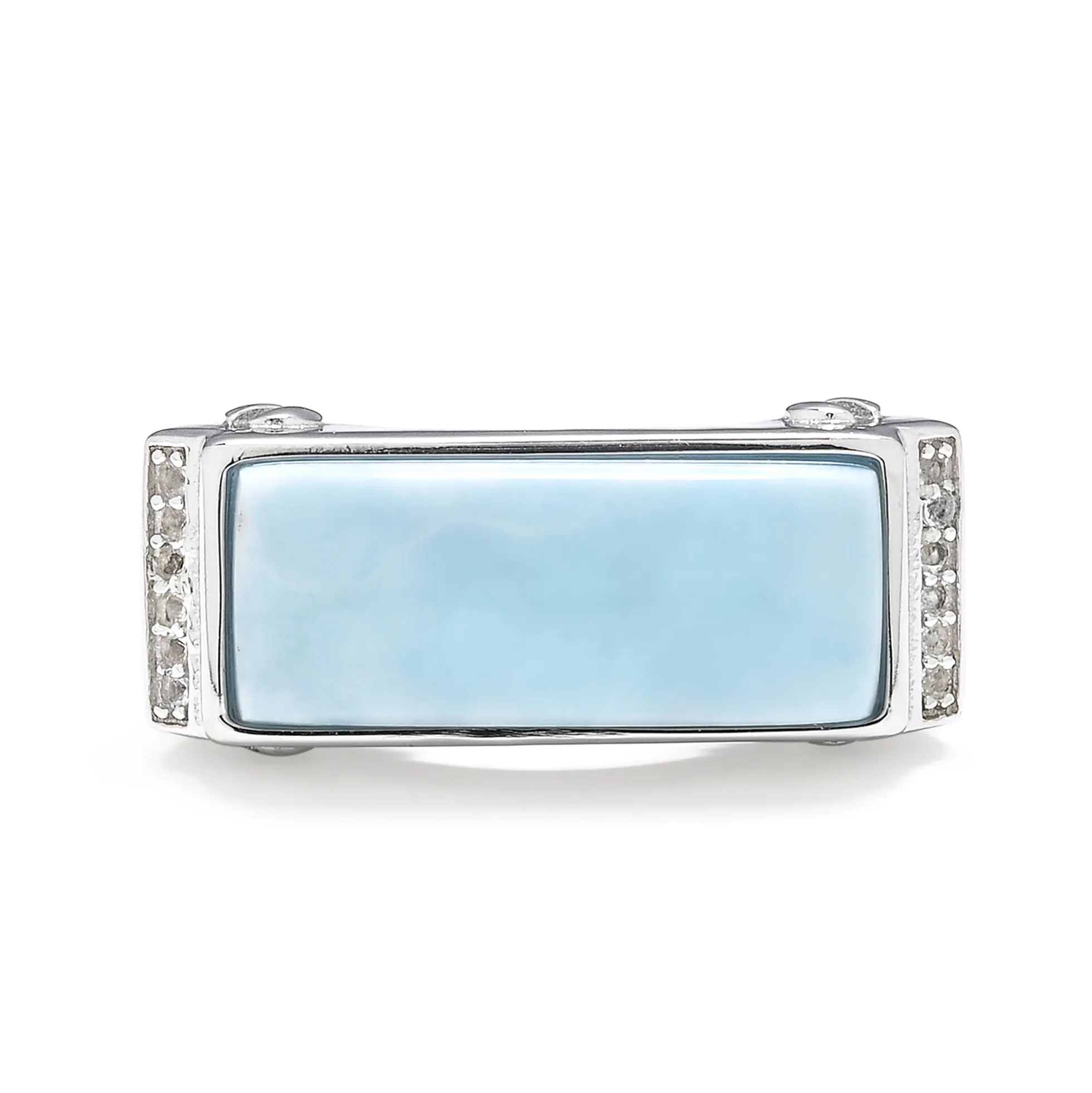Larimar-Silberring