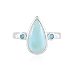 Larimar-Silberring