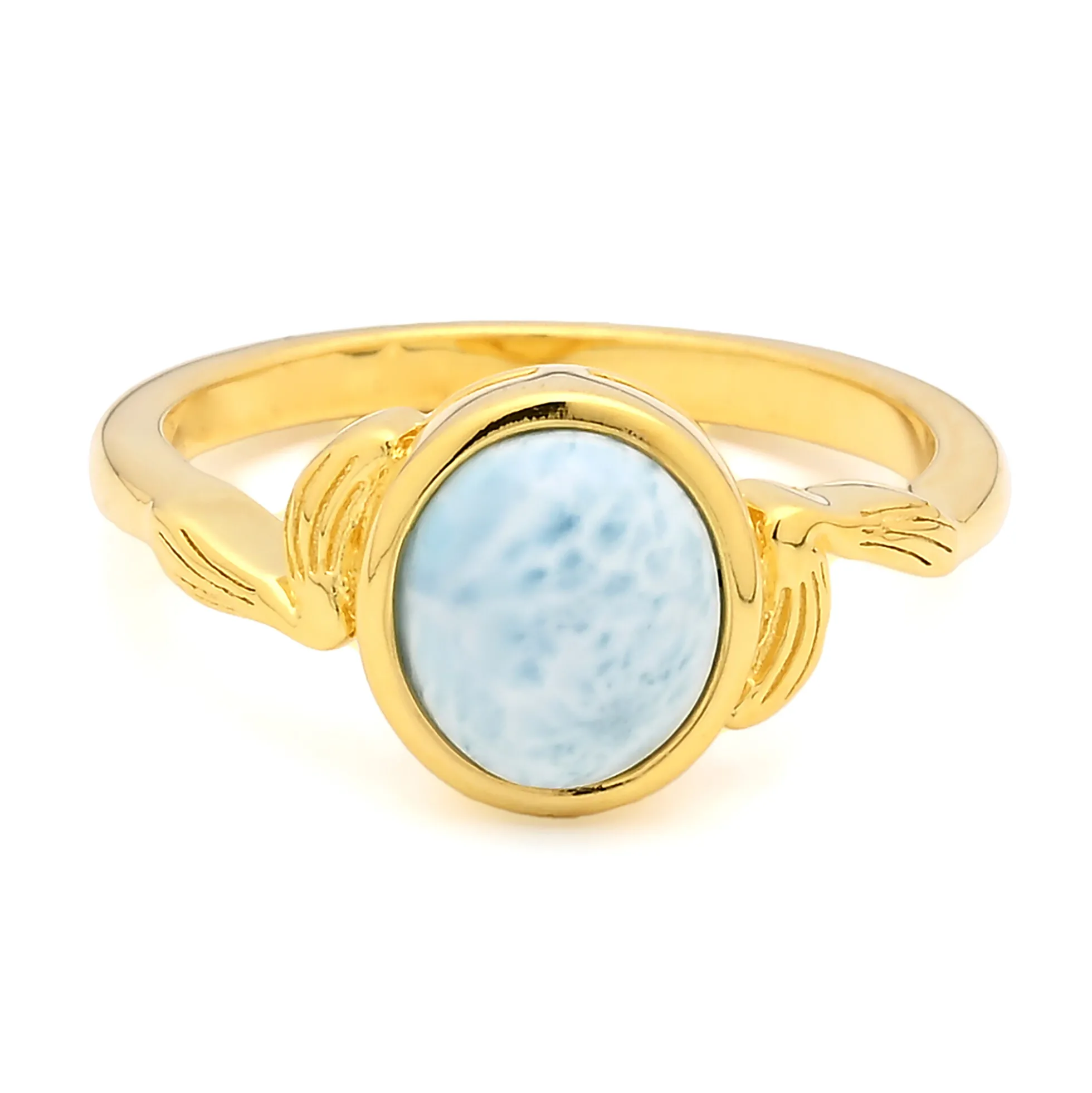 Larimar-Silberring